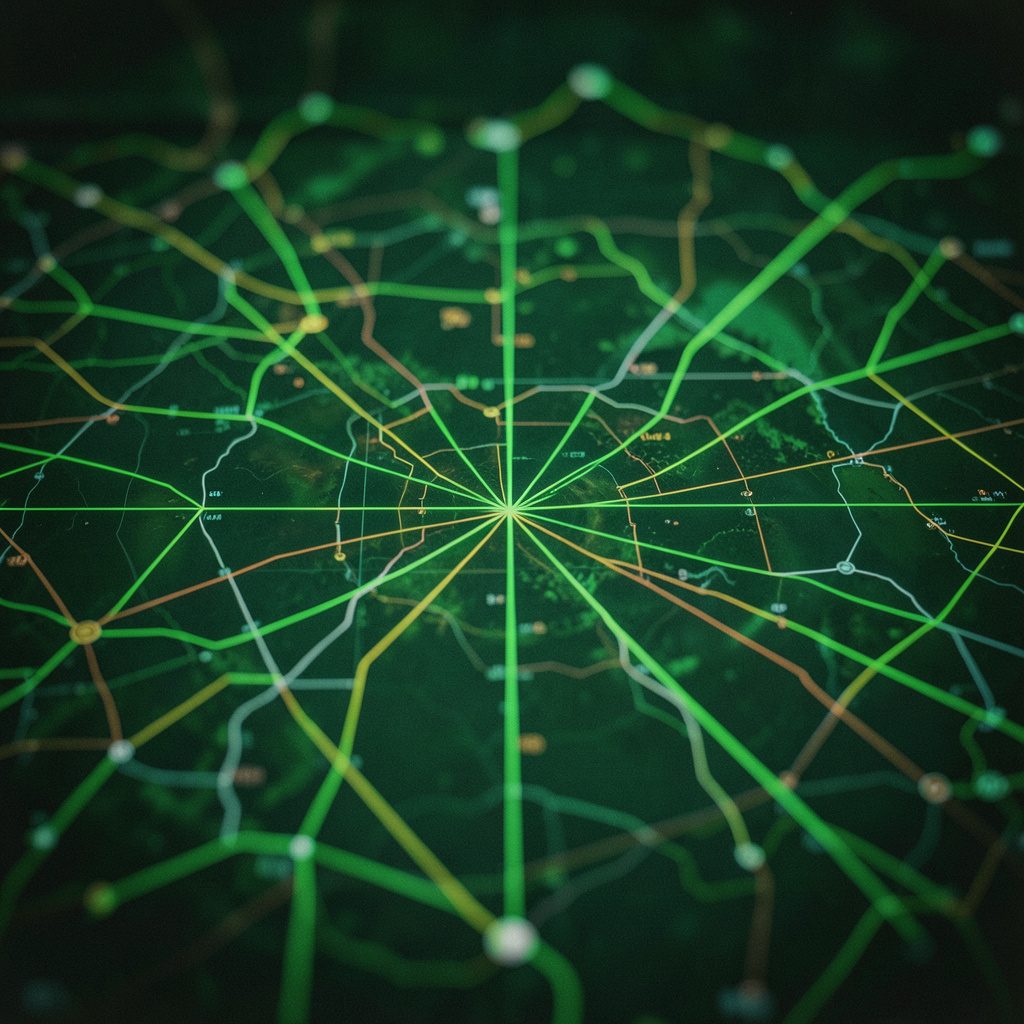 Network map showing interconnected Highrock church locations across Greater Boston